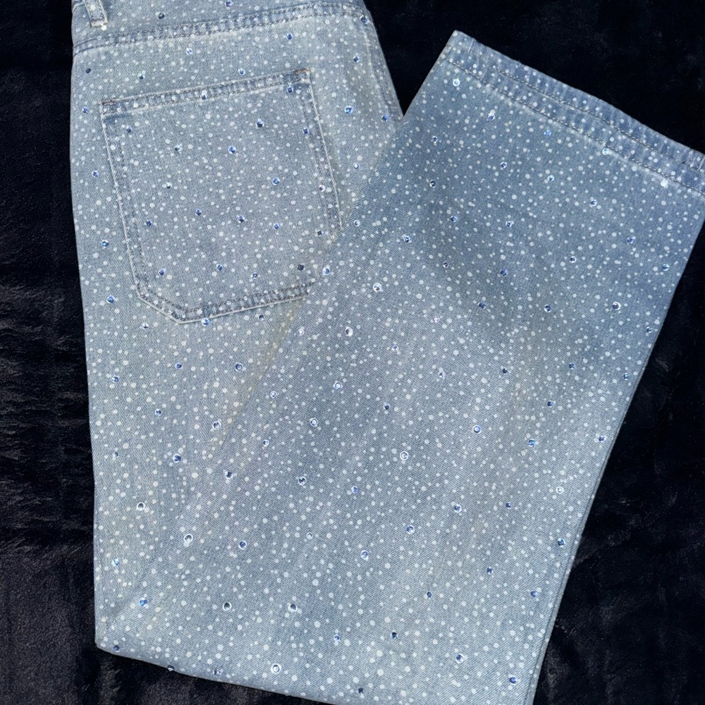 & Other Stories Sky Blue Straight Leg Jeans
